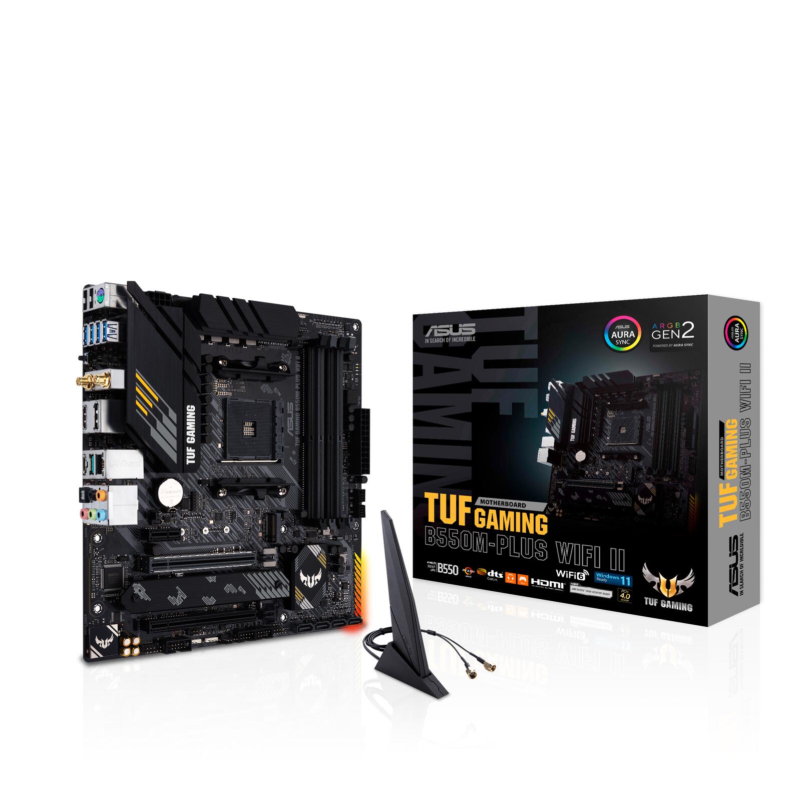 ASUS TUF B550M-Plus WIFI II Gaming Mainboard Sockel AM4