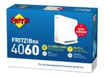 AVM FRITZ Box 4060 Wireless Router 3-Port-Switch GigE, 2.5 GigE Wi-Fi 6 Dual-Band VoIP-Telefonadapter (DECT)