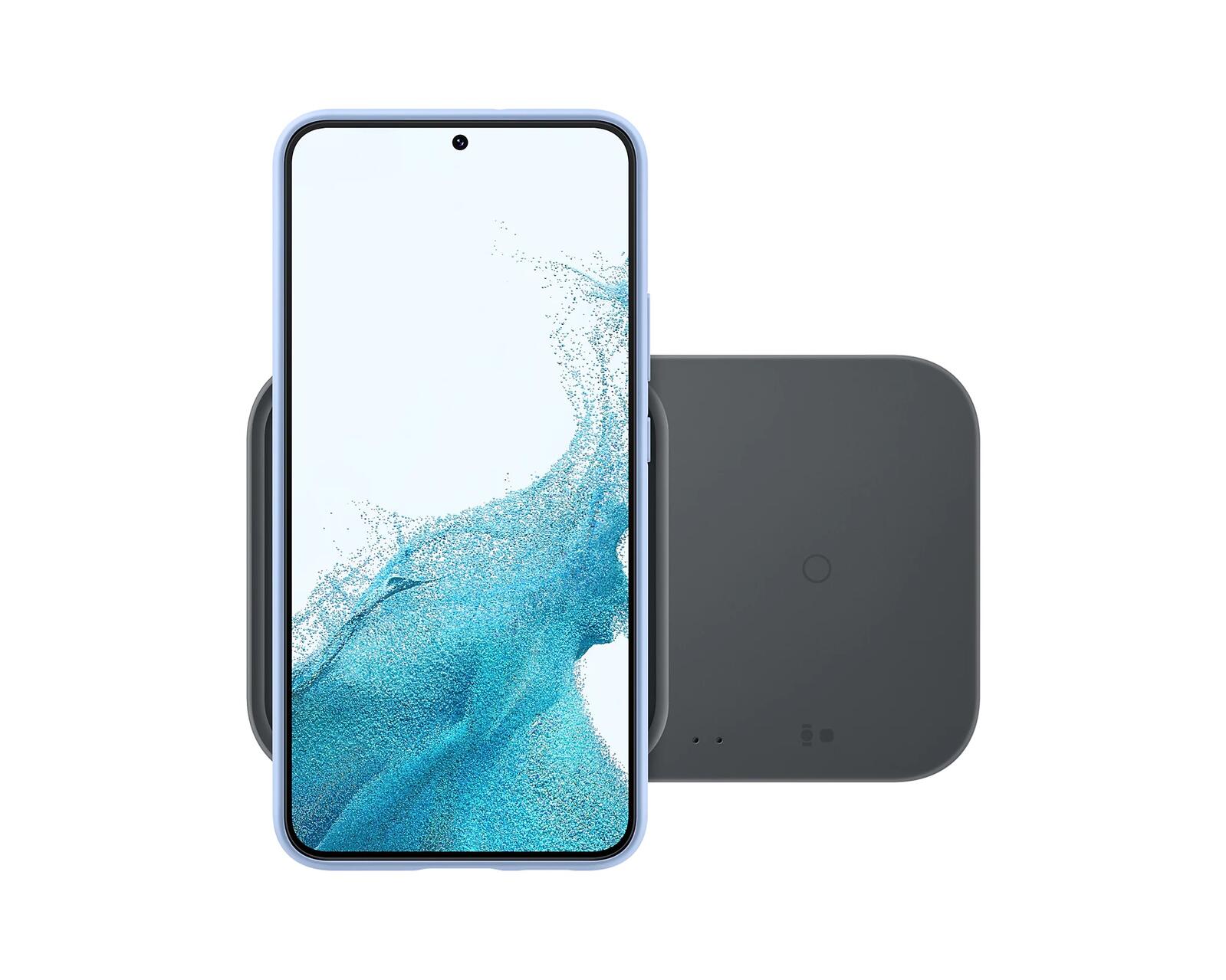 Samsung Wireless Charger Duo EP-P5400 - Induktive Ladestation (Dark Gray)