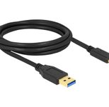 Delock SuperSpeed USB (USB 3.2 Gen 1) Kabel Typ-A zu USB Type-C™ 2 m