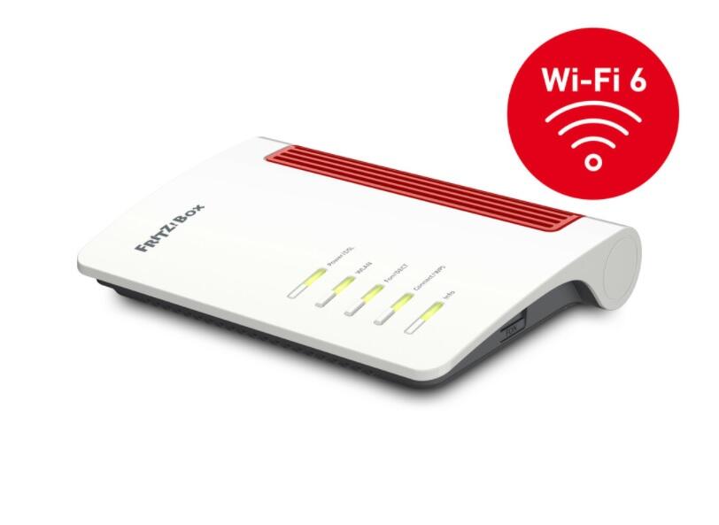 AVM FRITZBox 7510 Wireless Router DSL-Modem GigE 802.11g/n/ax