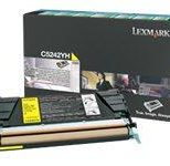 Lexmark Original Toner Standard Variante - C524 gelb 5000 Seiten (C5242YH)