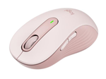 Logitech Signature M650L Large Rose Wireless Maus für die rechte Hand