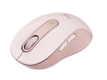 Logitech Signature M650 Medium Rose Wireless Maus für die rechte Hand
