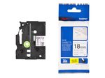 Brother Original P-Touch Farbband schwarz auf weiß (TZE-SE4)