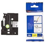 Brother TZe FX231 - Flexitape - Schwarz auf Weiß - Rolle (1,2 cm x 8 m) - 1 Rolle(n) - für P-Touch GL-H105, PT-1080, 109