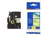 Brother TZe C51 - Fluoriszierende Bänder - Schwarz auf Gelb - Rolle (2,4 cm x 5 m) - 1 Rolle(n) - für P-Touch PT-2420, 2