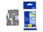 Brother Original P-Touch Farbband schwarz auf blau (TZE-521)