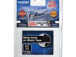 Brother TZe 345 - Laminiertes Band - Weiß auf Schwarz - Rolle (1,8 cm x 8 m) - 1 Rolle(n) - für P-Touch PT-1230, 18, 183