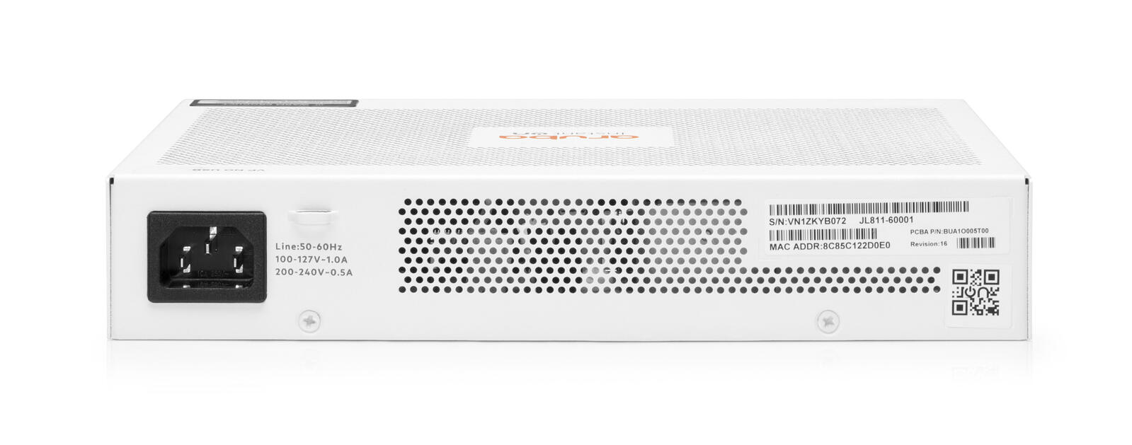 HPE Networking Instant On 1830 8G 4p PoE 65W Switch Klasse 4 EU lüfterlos 0dB