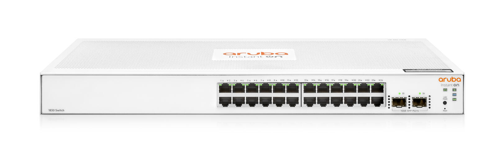 HPE Networking Instant On 1830 24G 2SFP Switch EU lüfterlos 0dB
