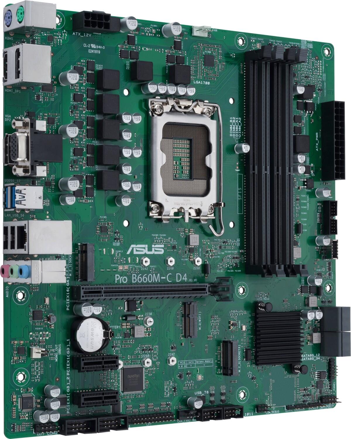 ASUS Pro B660M-C D4-CSM Mainboard