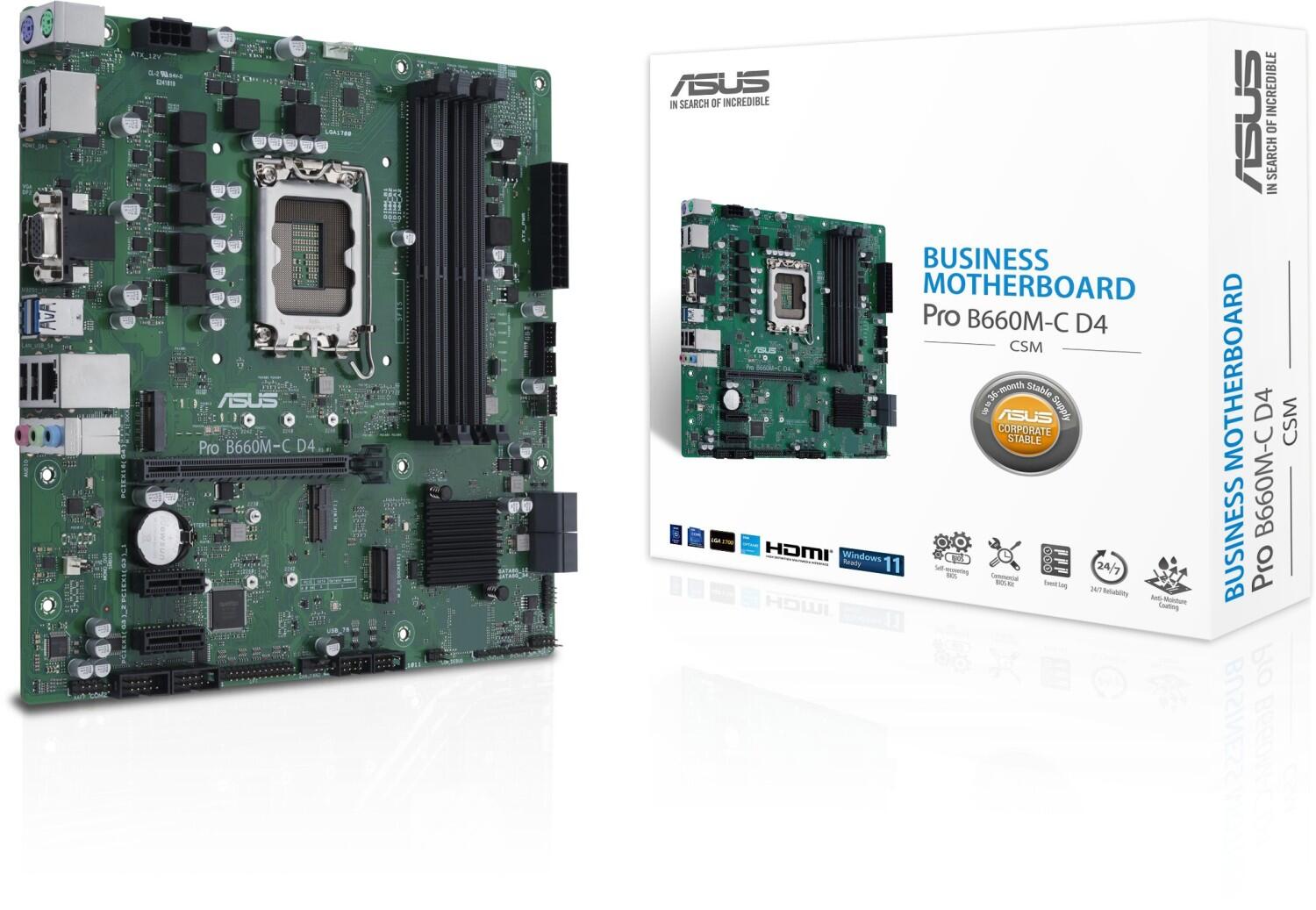 ASUS Pro B660M-C D4-CSM Mainboard