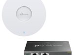 TP-Link Omada EAP650 AX300 WiFi 6 Accesspoint zur Deckenmontage + TP-Link OC200 Omada-Hardware-Controller Netzwerk-Verwaltungsgerät