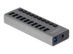 Delock - Hub - 10 x SuperSpeed USB 3.0 - Desktop