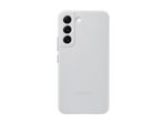 Samsung Leather Cover für Galaxy S22 (Light Gray)