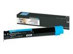 Lexmark Original Toner Standard Variante - C/X950 cyan 22.000 Seiten (C950X2CG)