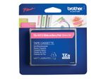 Brother TZe MQP35 - Laminiertes Band (matt) - Weiß auf Beerenrosa - Rolle (1,2 cm x 5 m) - 1 Rolle(n) - für P-Touch GL-H