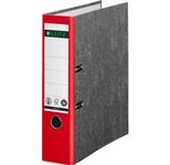 LEITZ 1080 Ordner Karton 8,0 cm DIN A4 - rot marmoriert