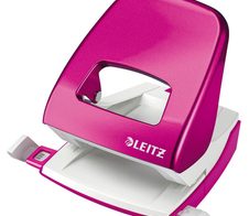 LEITZ Locher NeXXt 5008 WOW - pink-metallic