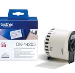 Brother DK-44205 - Wiederablösbare Klebeetiketten - weiß - Rolle (6,2 cm x 30,5 m) - 1 Rolle(n) - für QL 1050, 1060, 500