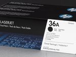 HP Original 36A Toner Doppelpack schwarz 2 x 2.000 Seiten (CB436AD)