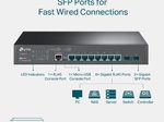 TP-LINK JetStream TL-SG3210 8-Port Gigabit Switch mit 2 SFP-Slots