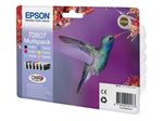 Epson Original T0807 Kolibri Druckerpatronen 6er Multipack BK/C/M/Y/LC/LM (C13T08074020)
