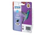 Epson Original T0805 Kolibri Druckerpatrone cyan hell 350 Seiten 7ml (C13T08054011)
