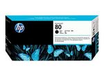 HP Original 80 Druckkopf schwarz 2.500 Seiten 17ml (C4820A)