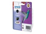 Epson Original T0801 Kolibri Druckerpatrone schwarz Blister 330 Seiten 7ml (C13T08014011)