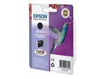 Epson Original T0801 Kolibri Druckerpatrone schwarz Blister 330 Seiten 7ml (C13T08014011)