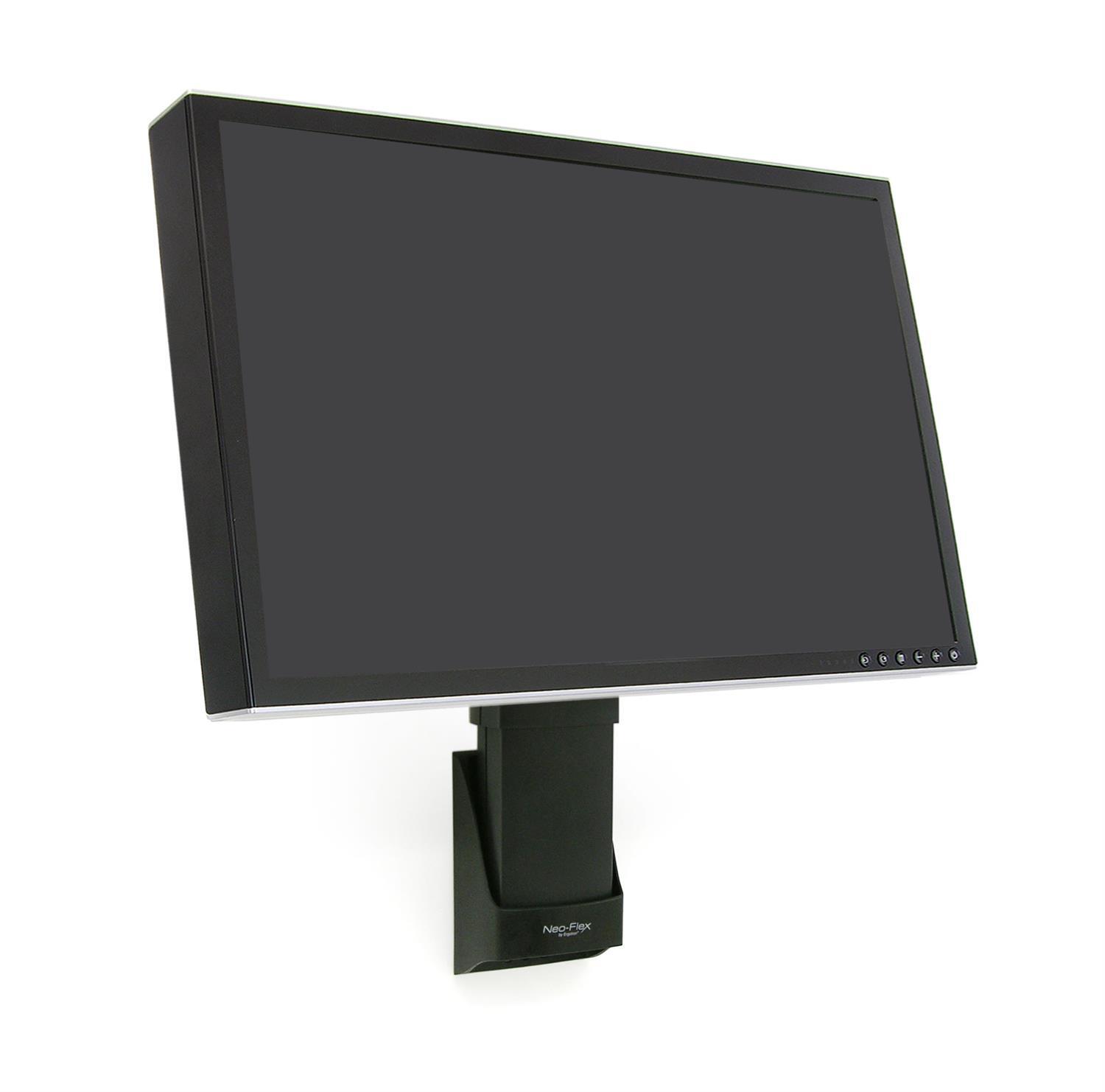 Ergotron Neo-Flex Monitor Wandhalterung für ein Monitor bis 68,58 cm 27 Zoll schwarz