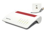 AVM FRITZBox 7590 AX Wireless Router DSL-Modem 4-Port-Switch GigE WiFi6 Dual-Band