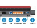 AVM FRITZBox 7590 AX Wireless Router DSL-Modem 4-Port-Switch GigE WiFi6 Dual-Band