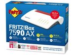 AVM FRITZBox 7590 AX Wireless Router DSL-Modem 4-Port-Switch GigE WiFi6 Dual-Band