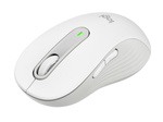 Logitech Signature M650L Large Off-White Wireless Maus für die rechte Hand (for Business)