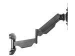 Neomounts WL70-550BL12 voll bewegliche Wandhalterung für 23-42" Bildschirme - Schwarz