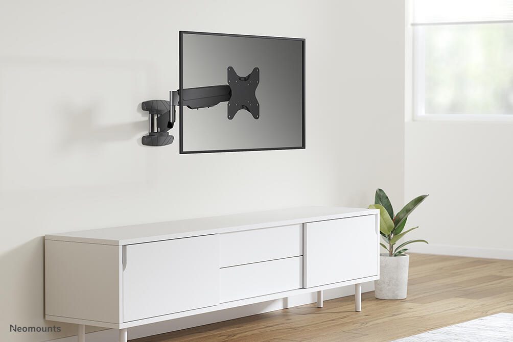 Neomounts WL70-550BL12 voll bewegliche Wandhalterung für 23-42" Bildschirme - Schwarz
