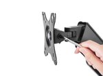 Neomounts WL70-440BL11 voll bewegliche Wandhalterung für 17-32" Bildschirme - Schwarz