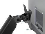 Neomounts WL70-440BL11 voll bewegliche Wandhalterung für 17-32" Bildschirme - Schwarz
