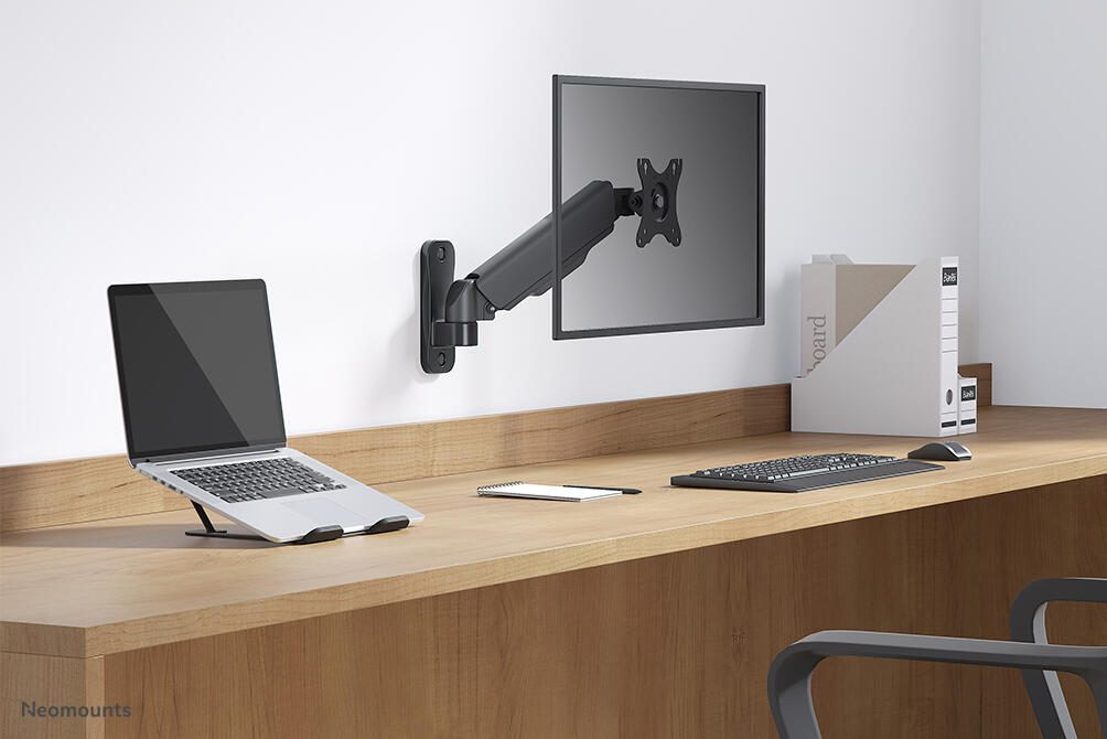 Neomounts WL70-440BL11 voll bewegliche Wandhalterung für 17-32" Bildschirme - Schwarz