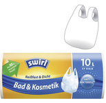 swirl® Müllbeutel Bad & Kosmetik 4341 10,0 l 37 weiß - 37 Stück
