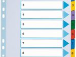 Esselte Ordnerregister A4 nummeriert - 10-teilig