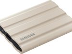 Samsung T7 Shield 1TB - Beige für PC/Mac