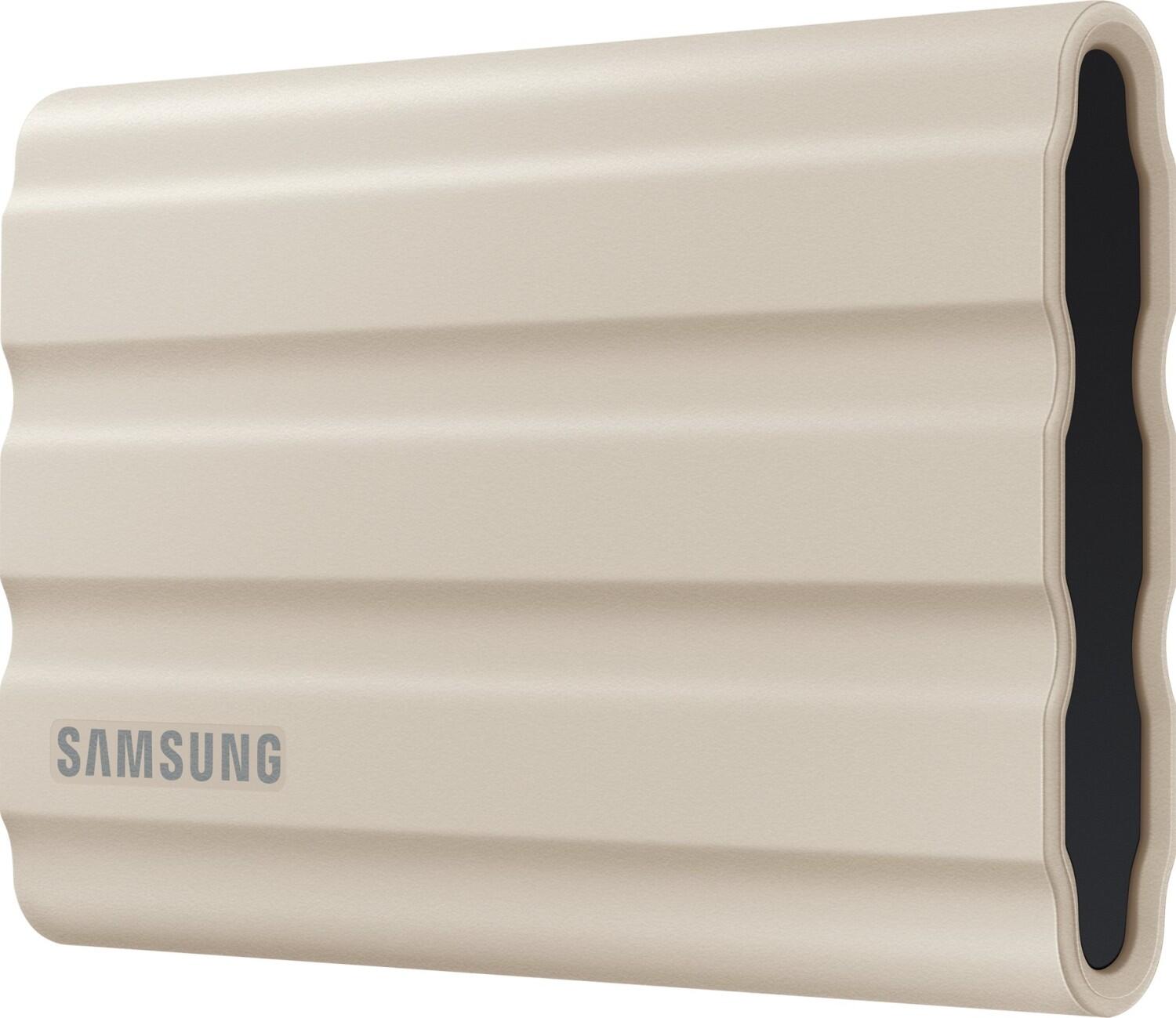 Samsung T7 Shield 2TB - Beige für PC/Mac