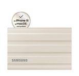Samsung T7 Shield 2TB - Beige für PC/Mac