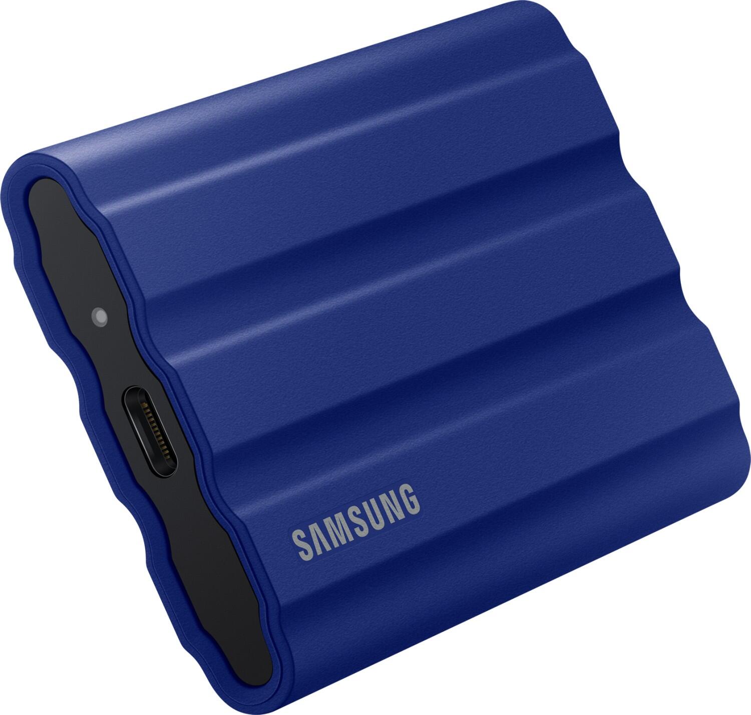 Samsung T7 Shield 2TB - Blau für PC/Mac