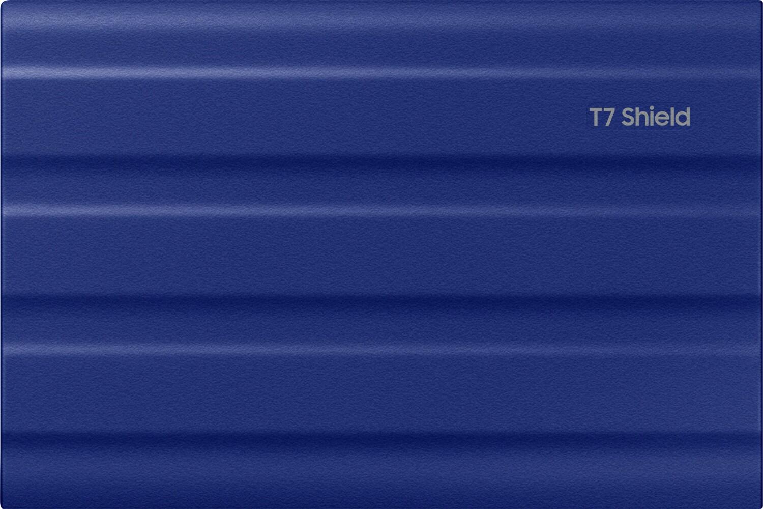 Samsung T7 Shield 2TB - Blau für PC/Mac