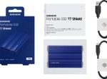 Samsung T7 Shield 2TB - Blau für PC/Mac